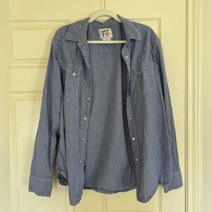 Levi's Blue Button Down Shirt